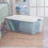 Sterilite 106-Qt. Large Clear Plastic Storage Bin with Latching Lid